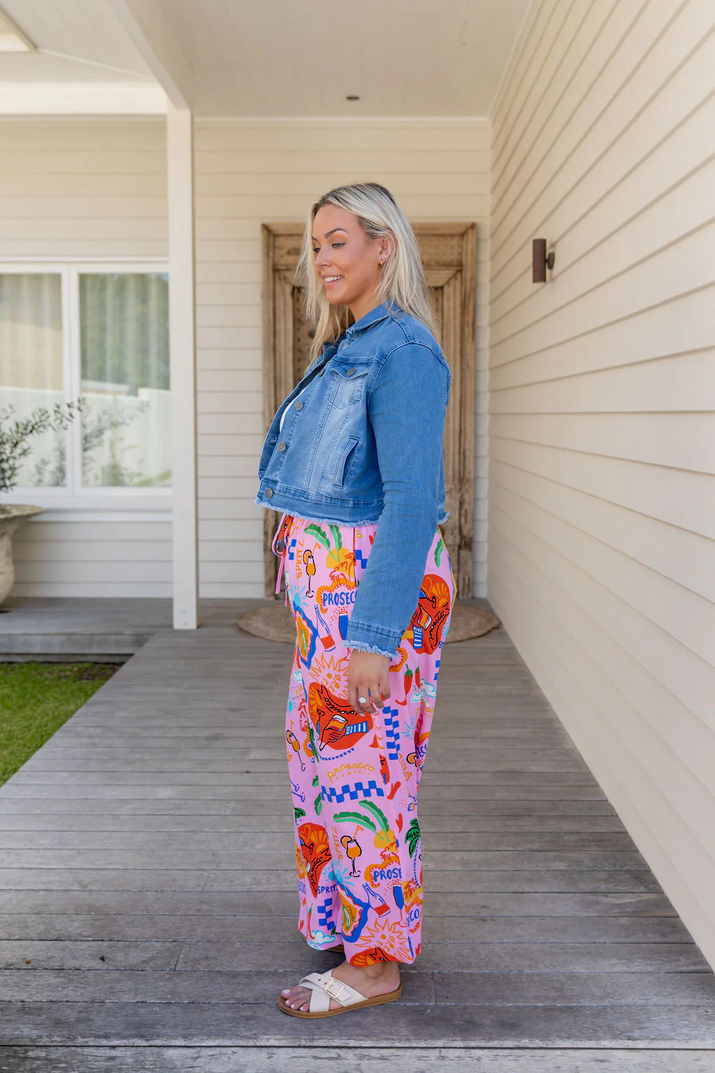 Gina Linen Blend Pant in Cin Cin - Image 18
