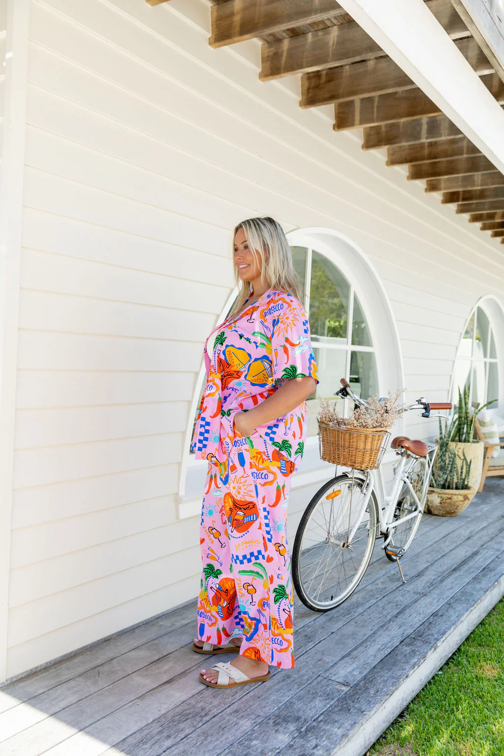 Gina Linen Blend Pant in Cin Cin - Image 23
