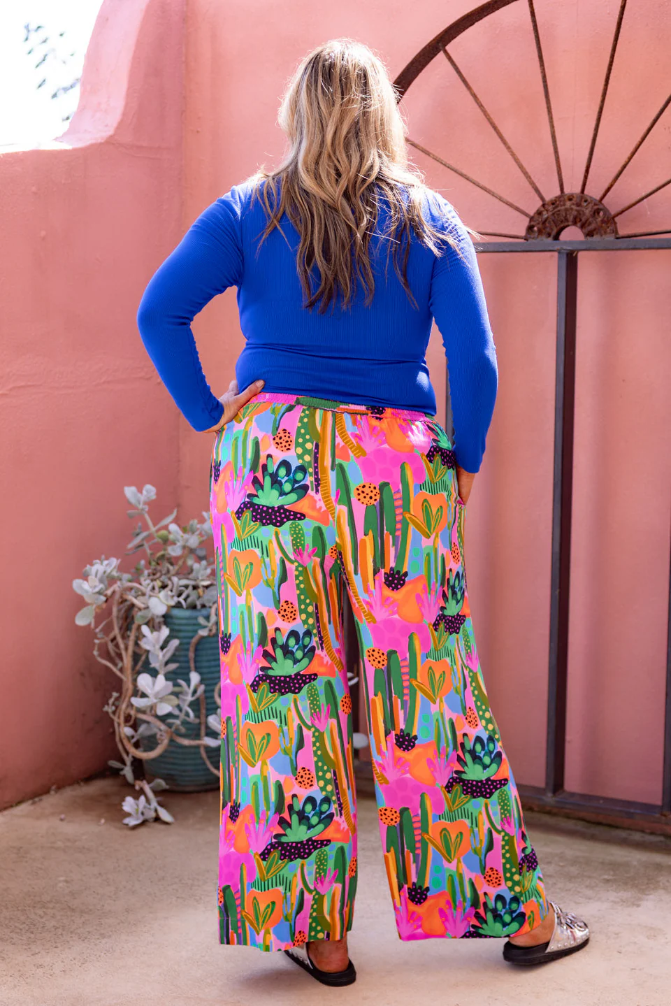 Gina Pant in Neon Cactus Country by Deb McNaughton - Image 11