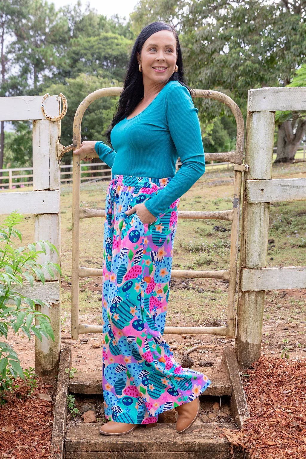 Gina Pant in Small Horse Club by Deb McNaughton - Image 10