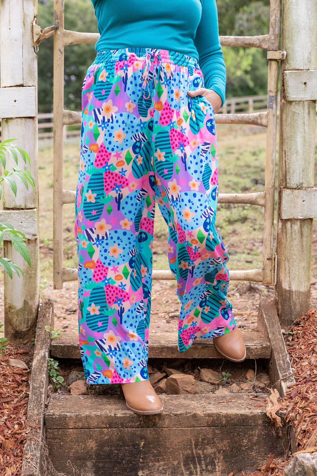Gina Pant in Small Horse Club by Deb McNaughton - Image 13