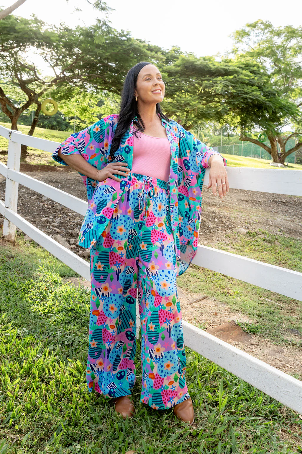 Gina Pant in Small Horse Club by Deb McNaughton - Image 2