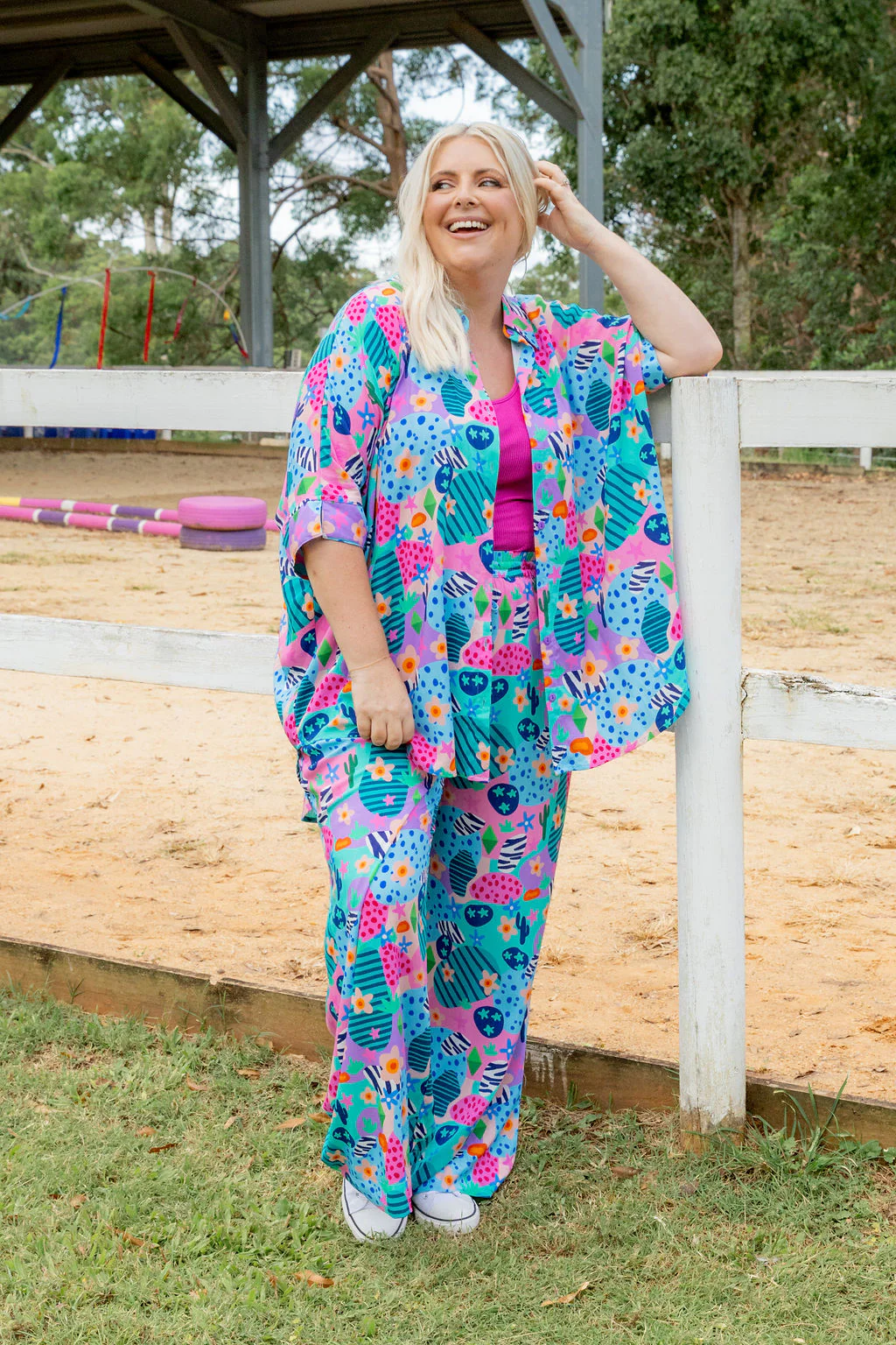 Gina Pant in Small Horse Club by Deb McNaughton - Image 4