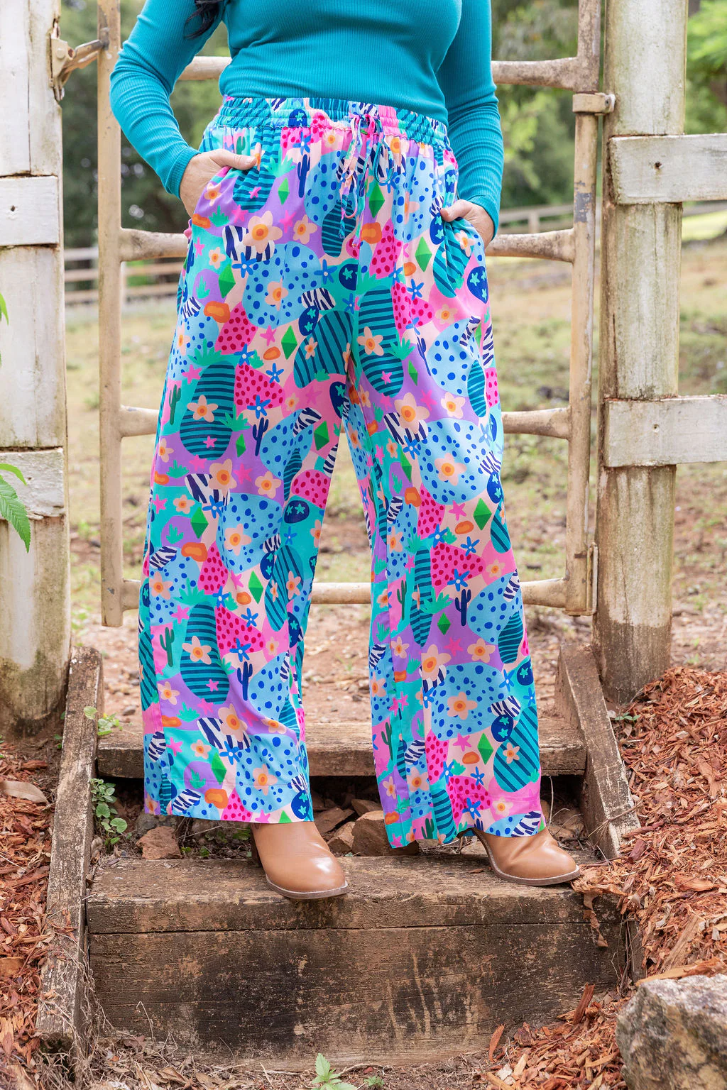 Gina Pant in Small Horse Club by Deb McNaughton - Image 5