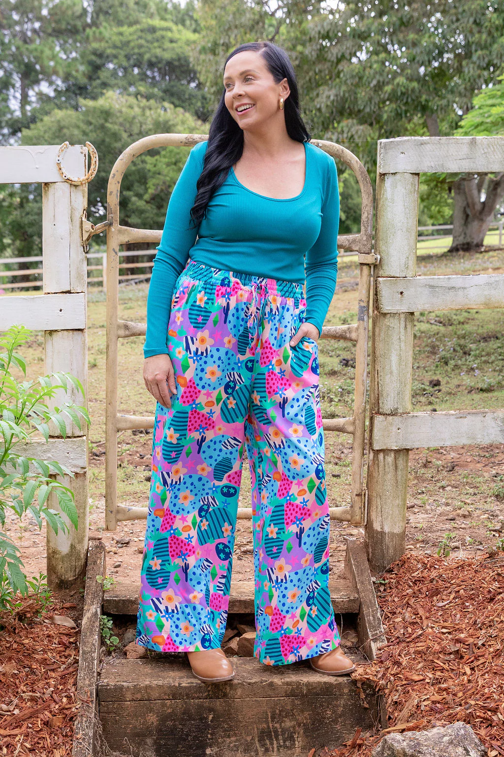 Gina Pant in Small Horse Club by Deb McNaughton - Image 6