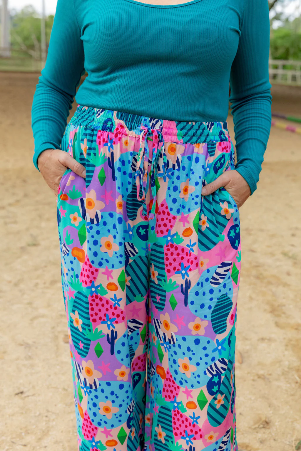 Gina Pant in Small Horse Club by Deb McNaughton - Image 8
