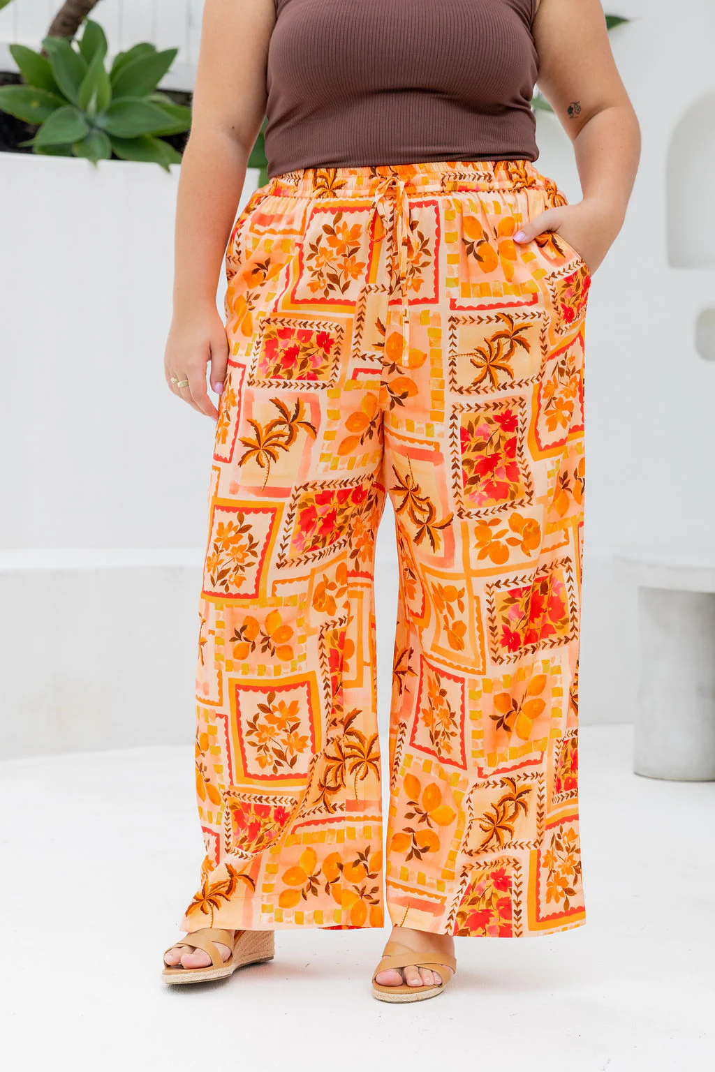 Gina Pant in Sunkissed Mosaic - Image 6