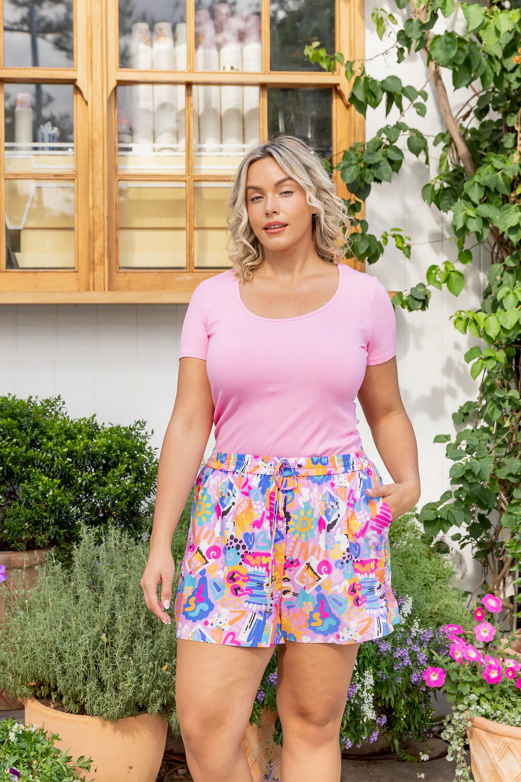 Harlow Shorts in Summer Snapshots by Kasey Rainbow - Image 9