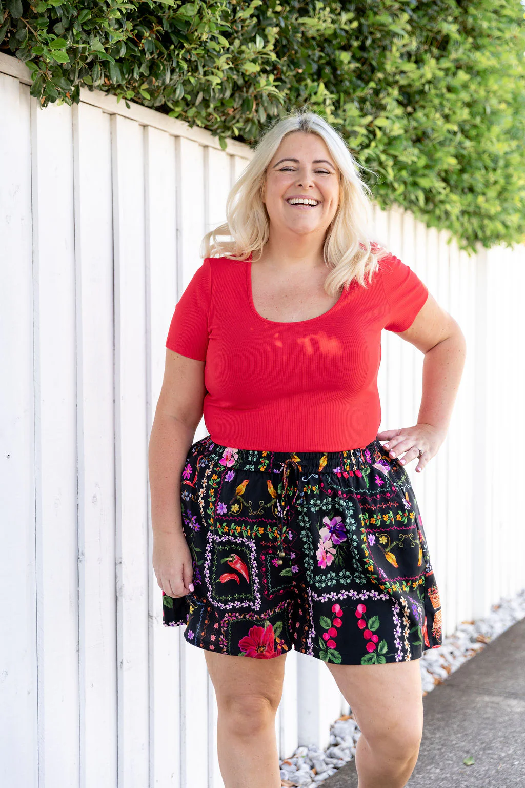 Harlow Shorts in Sweet Bee - Image 3