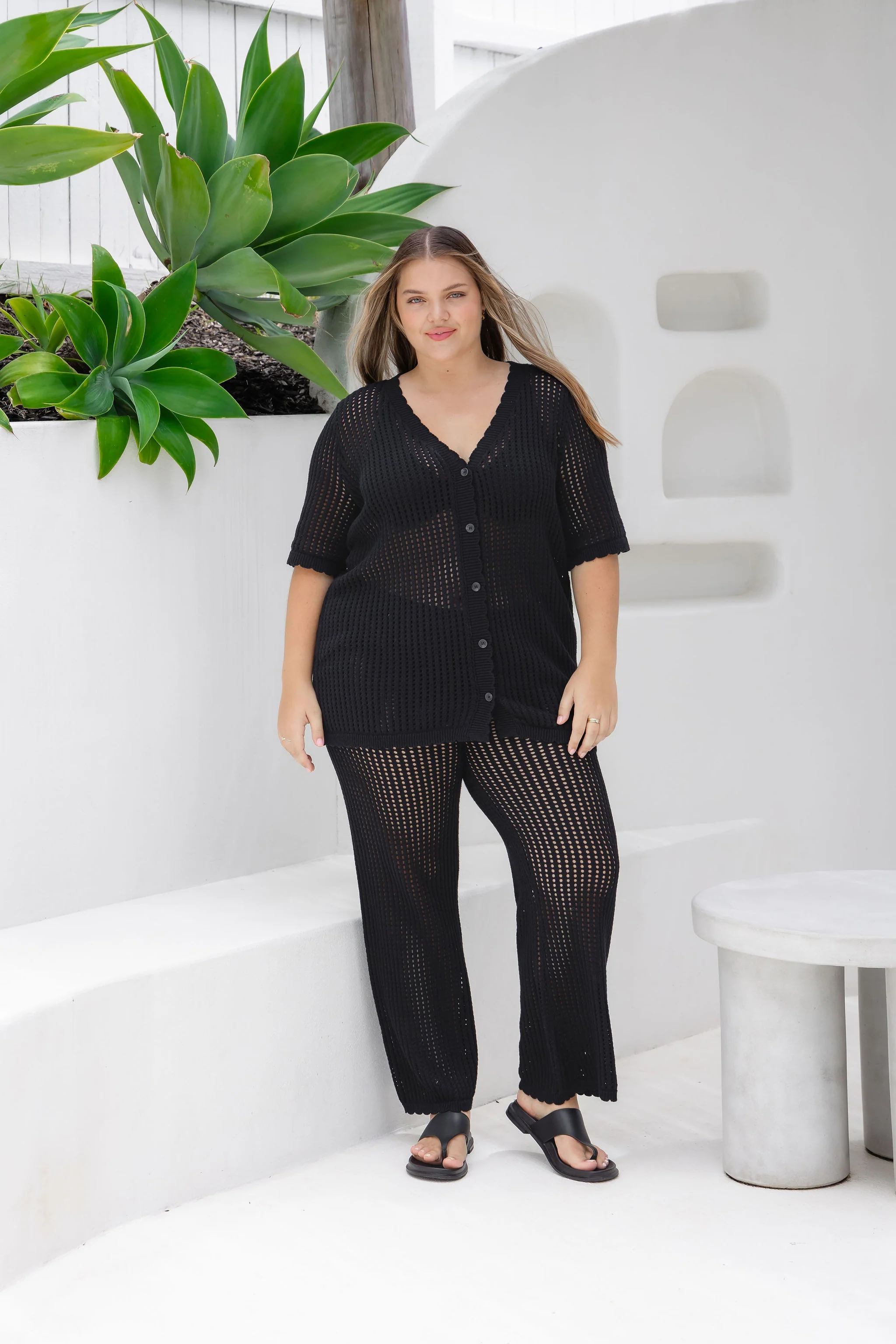 Harry Knit Top in Black - Image 11