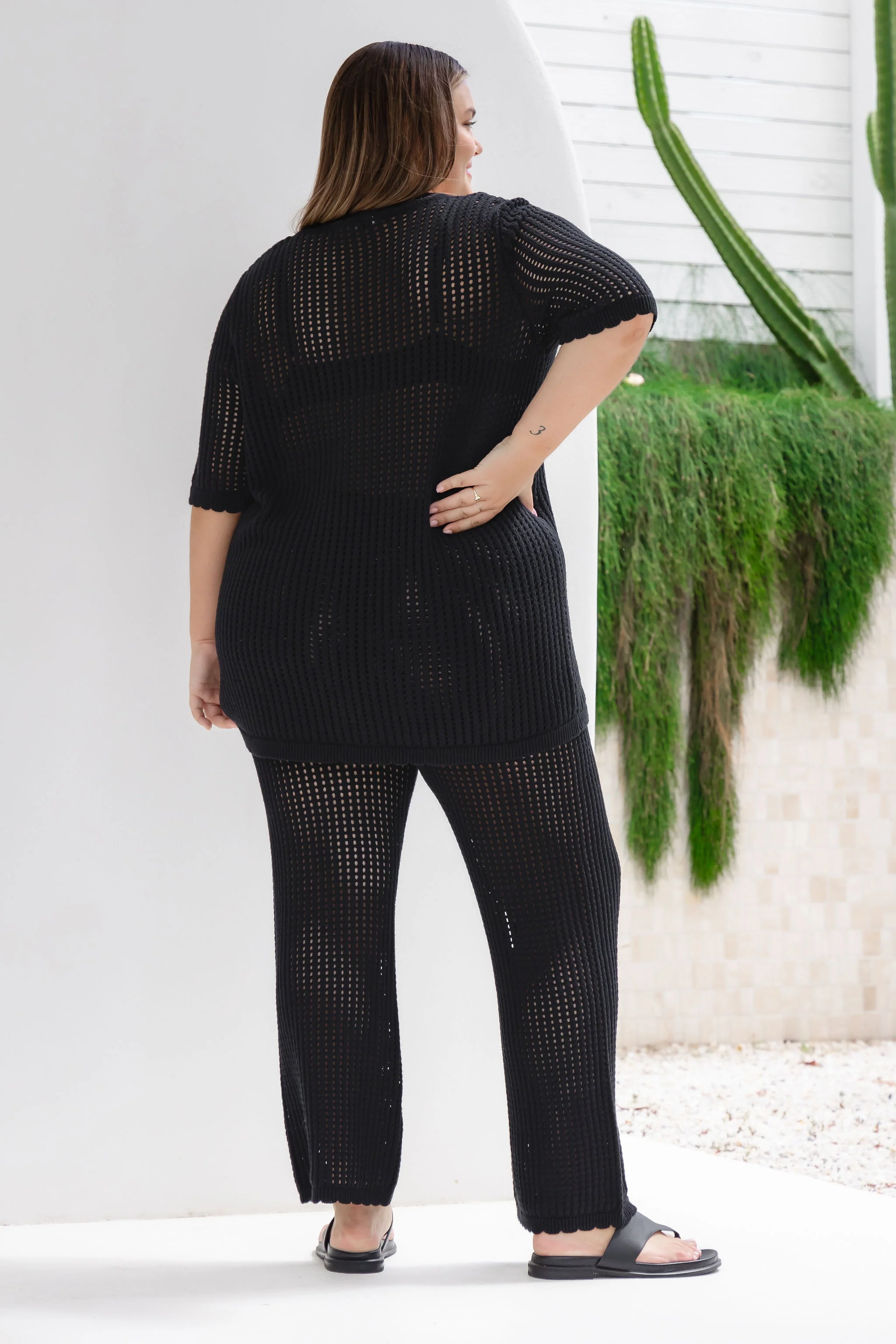 Harry Knit Top in Black - Image 12