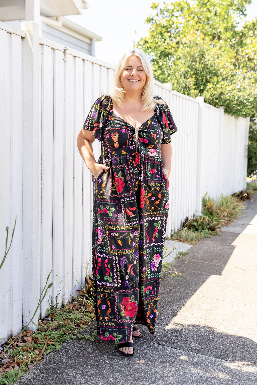 Hazel Jumpsuit in Sweet Bee