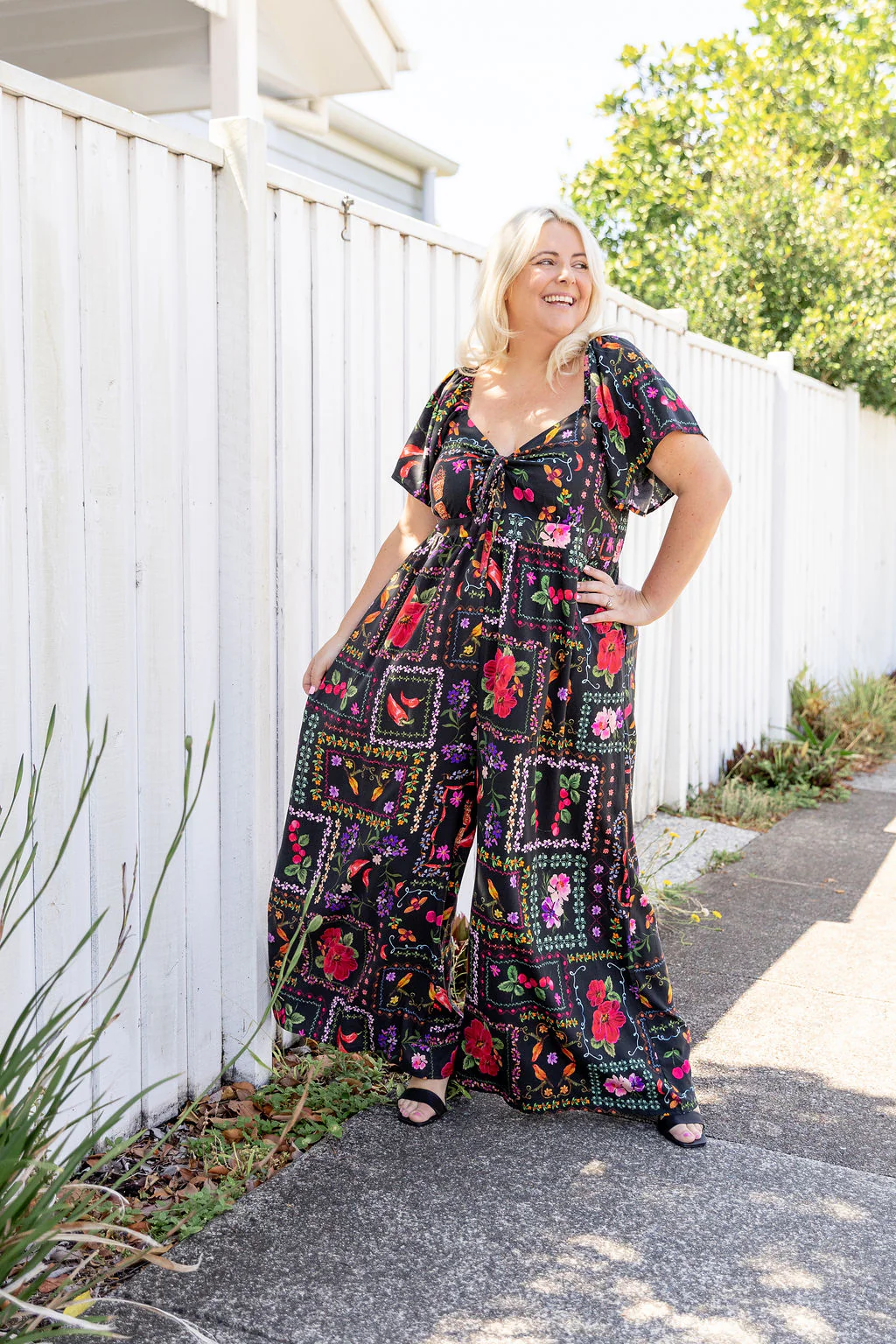 Hazel Jumpsuit in Sweet Bee - Image 14