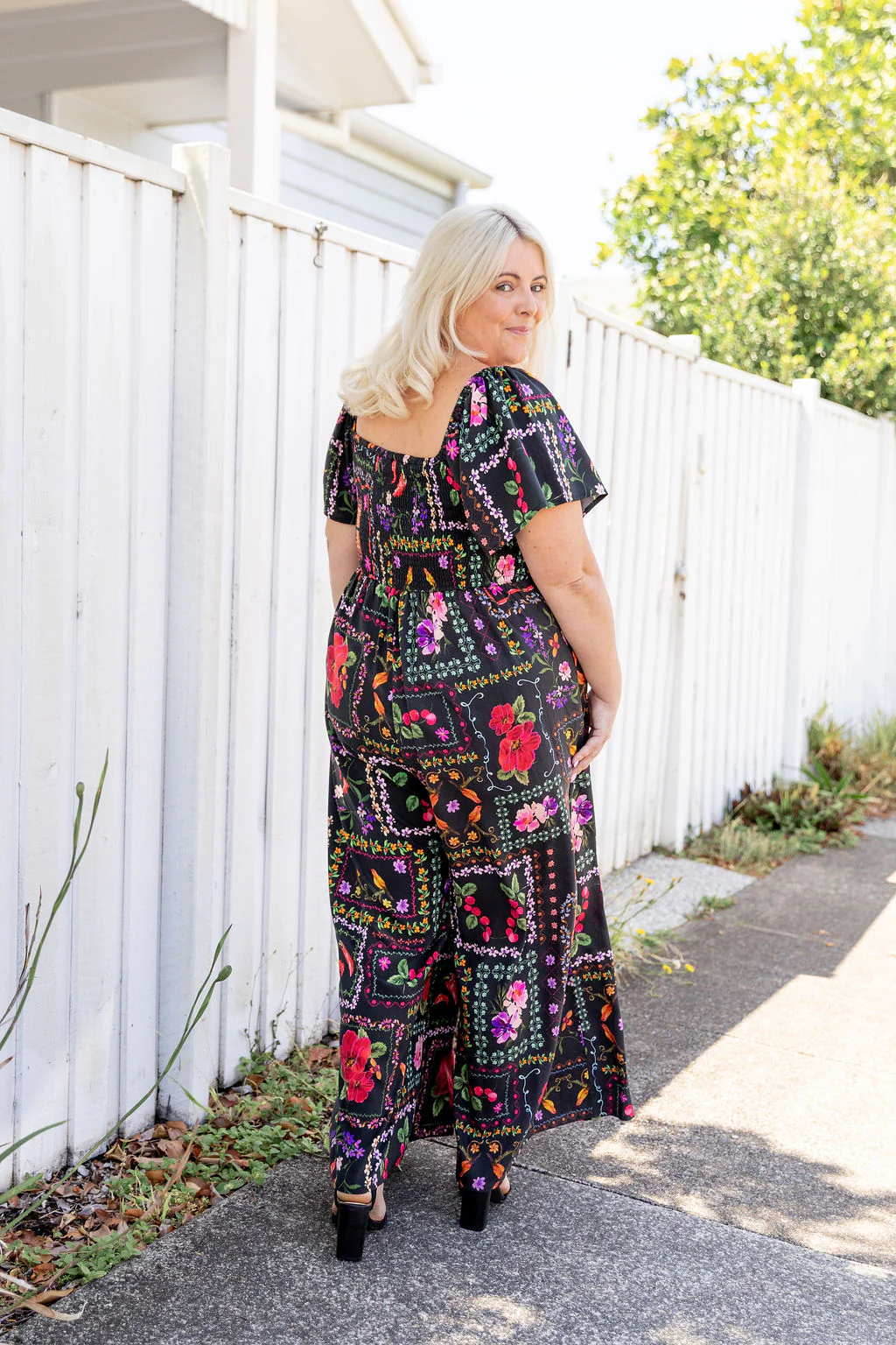Hazel Jumpsuit in Sweet Bee - Image 17