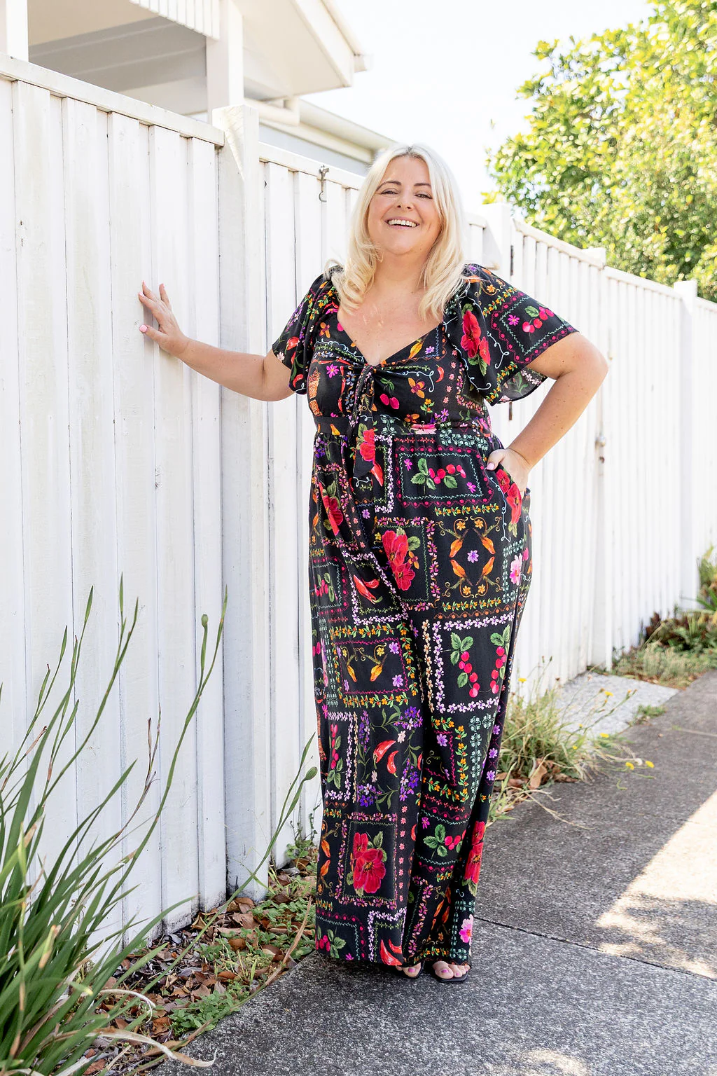 Hazel Jumpsuit in Sweet Bee - Image 18