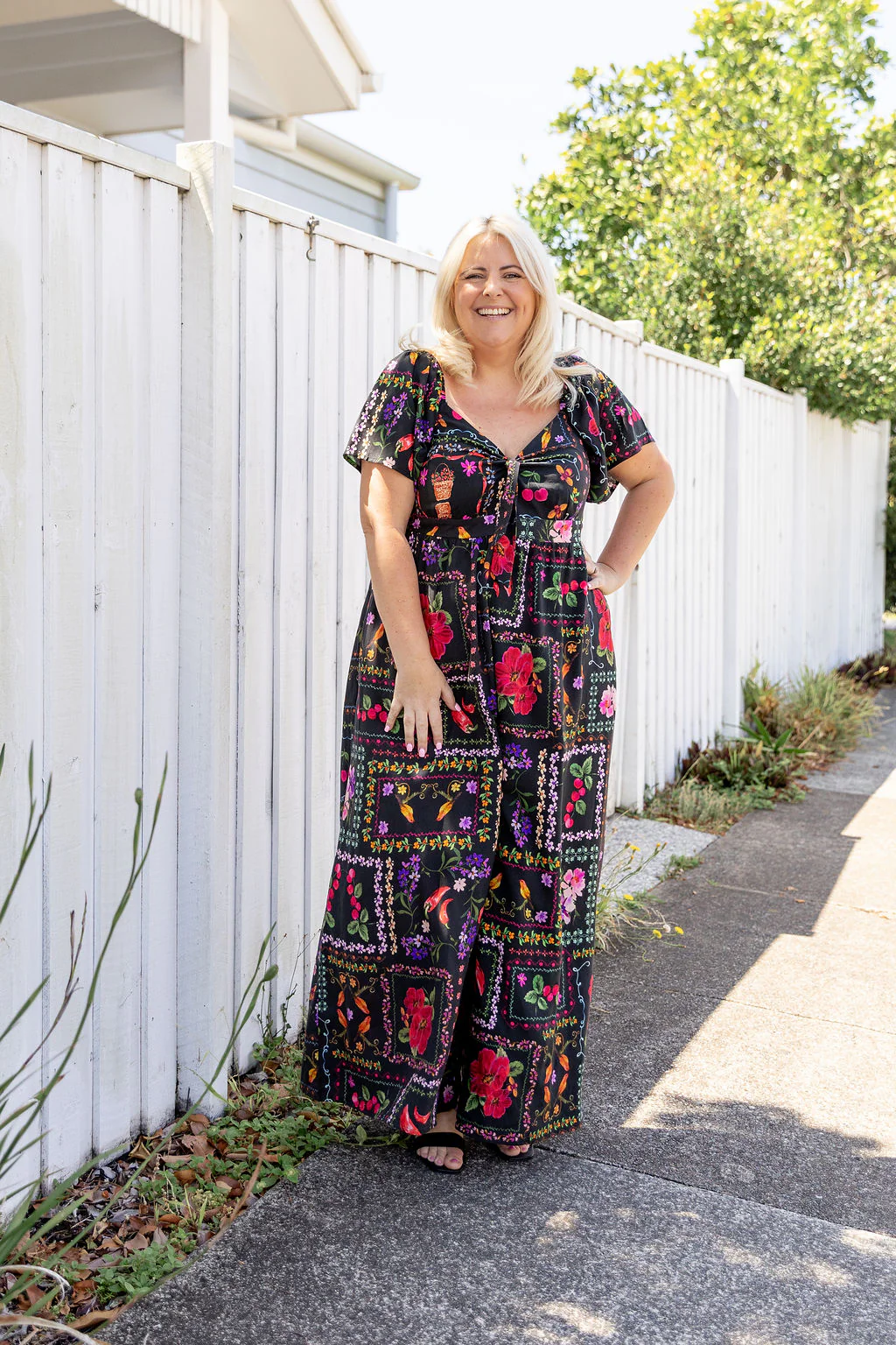 Hazel Jumpsuit in Sweet Bee - Image 4