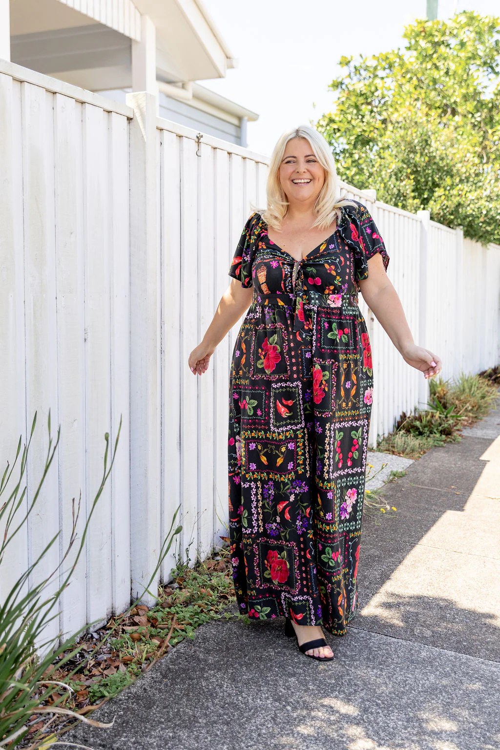 Hazel Jumpsuit in Sweet Bee - Image 5