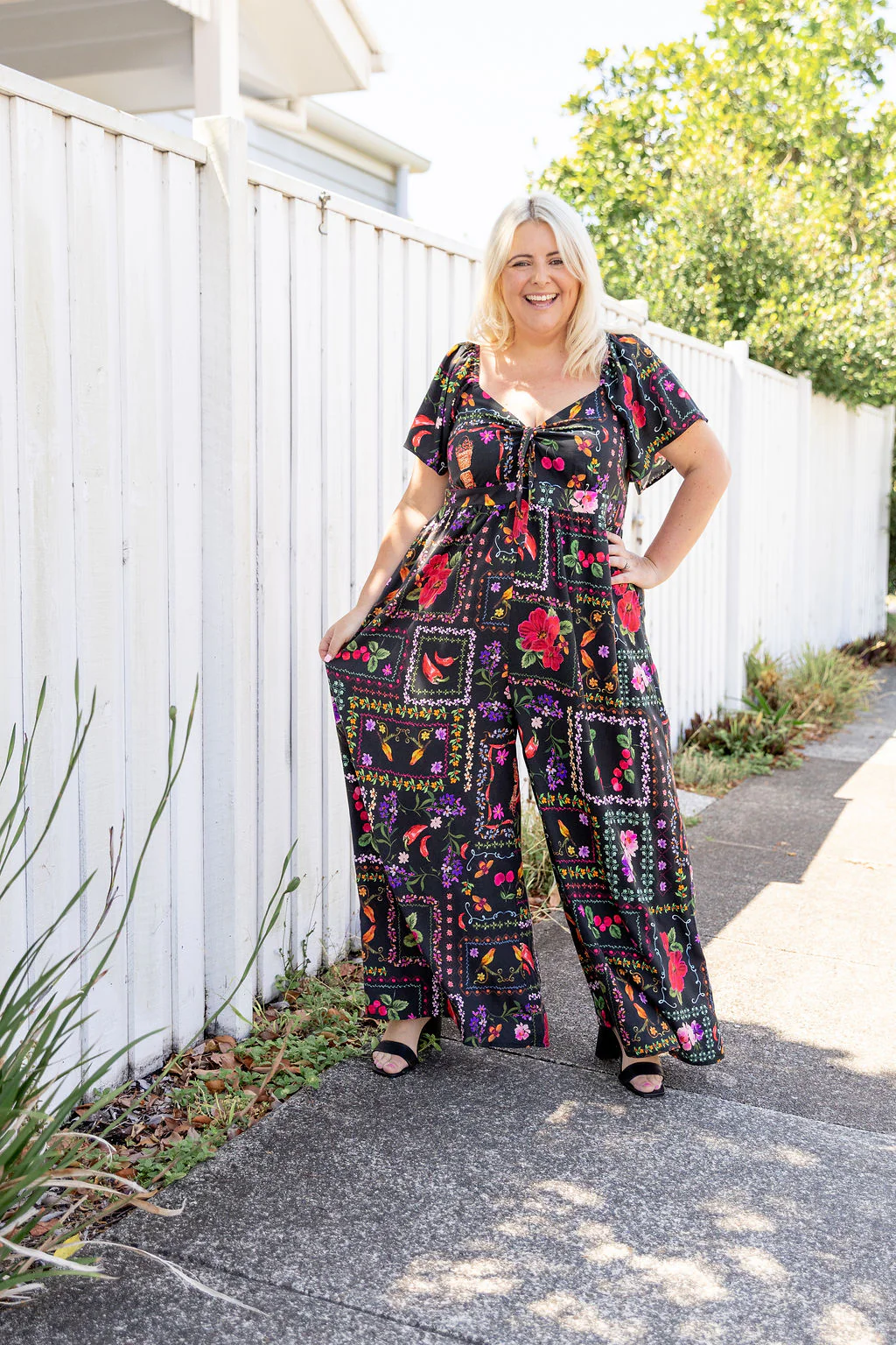 Hazel Jumpsuit in Sweet Bee - Image 7