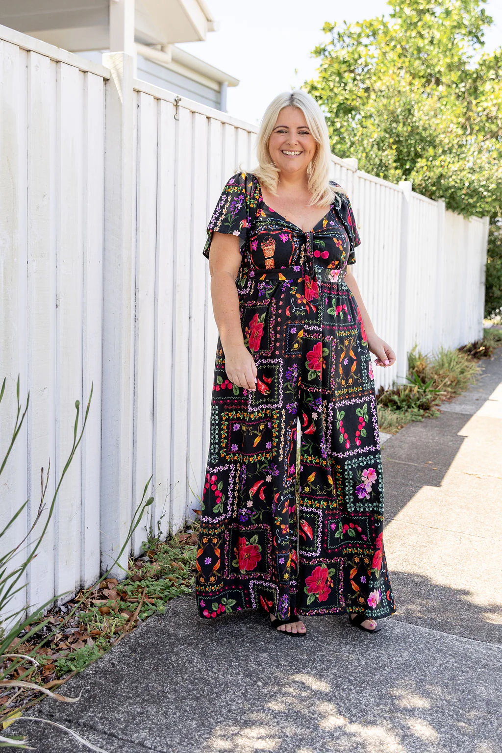 Hazel Jumpsuit in Sweet Bee - Image 8