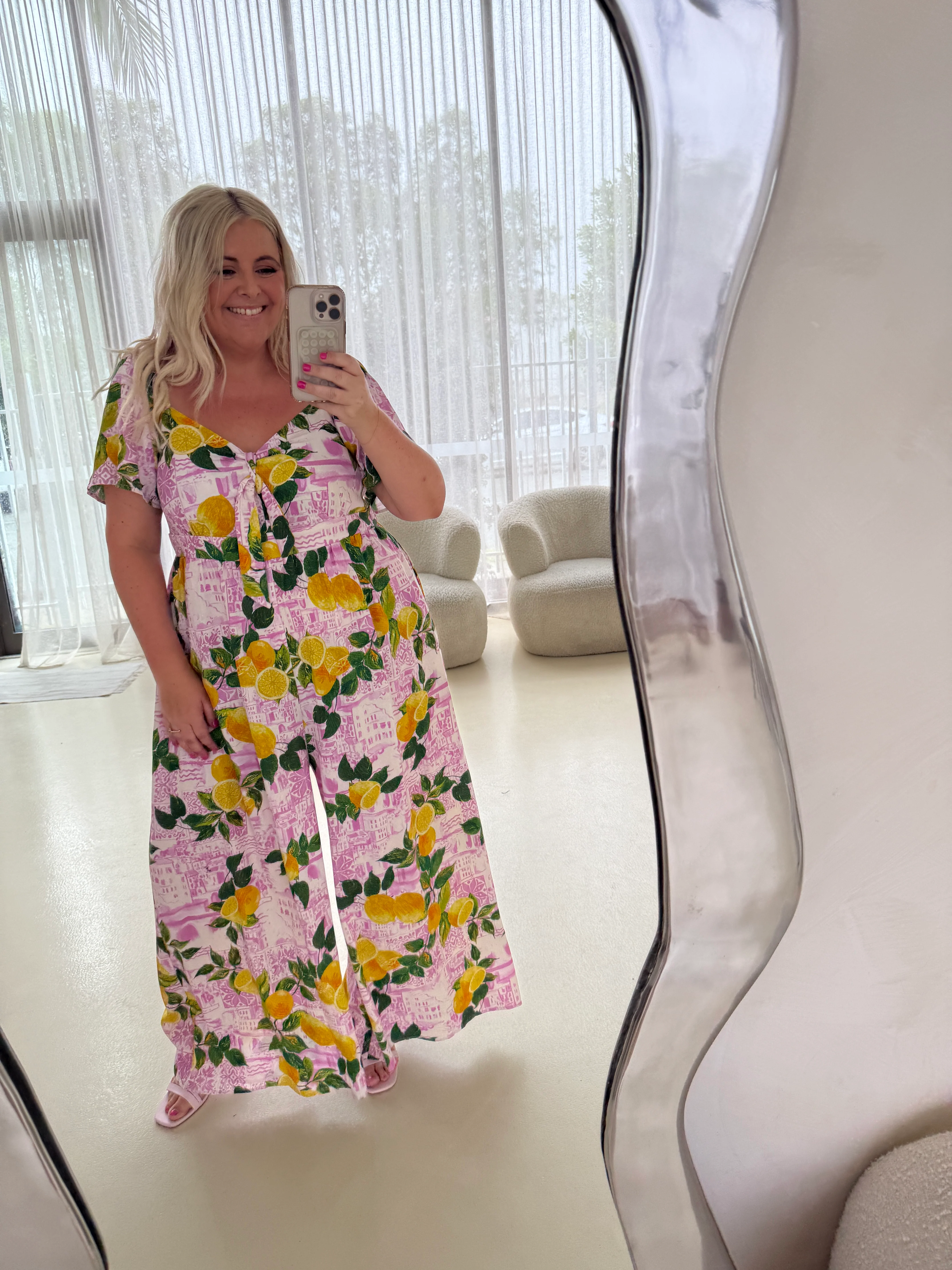 Hazel Linen Blend Jumpsuit in Themis - Image 6