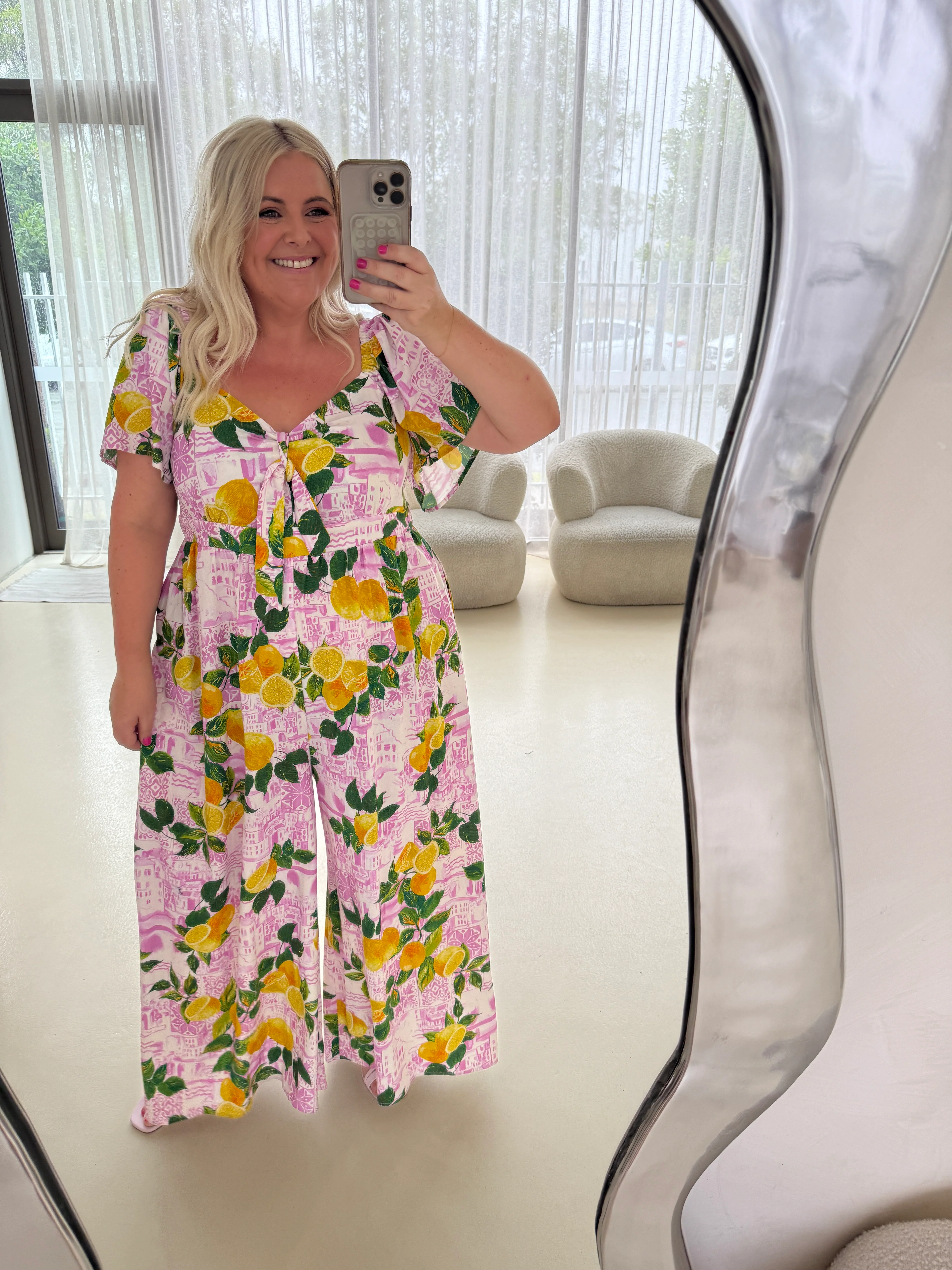 Hazel Linen Blend Jumpsuit in Themis - Image 7