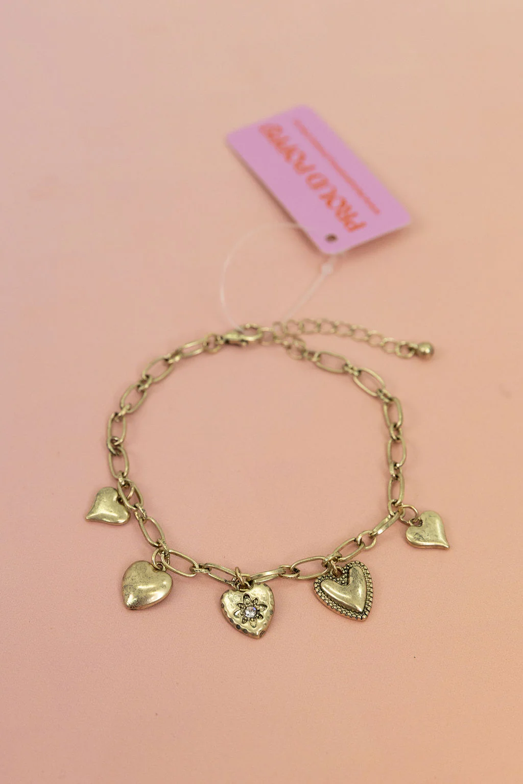 Hearts Charm Bracelet - Image 5