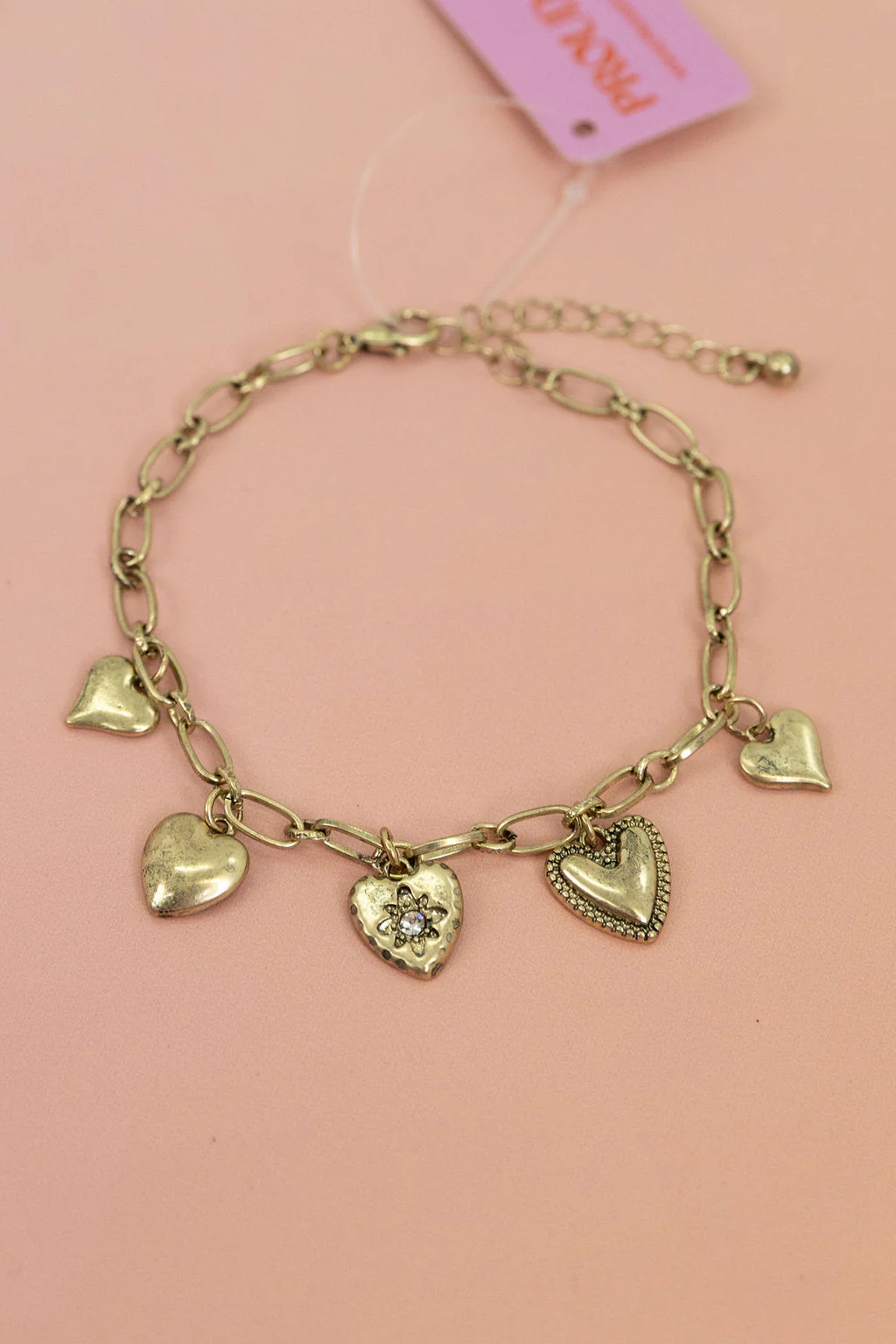 Hearts Charm Bracelet - Image 6