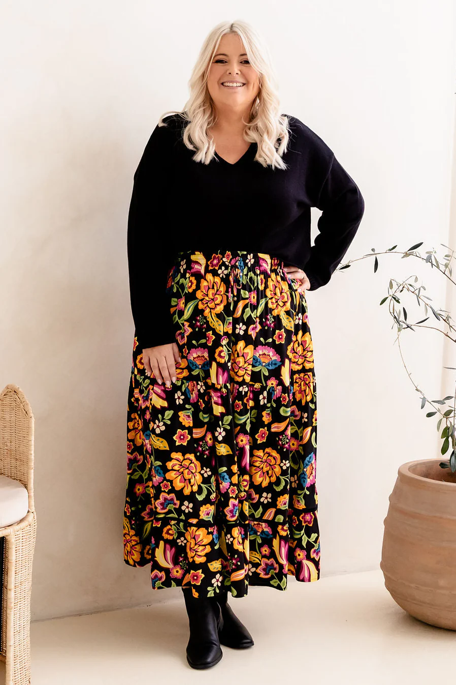Heather Skirt in Boho Dreams