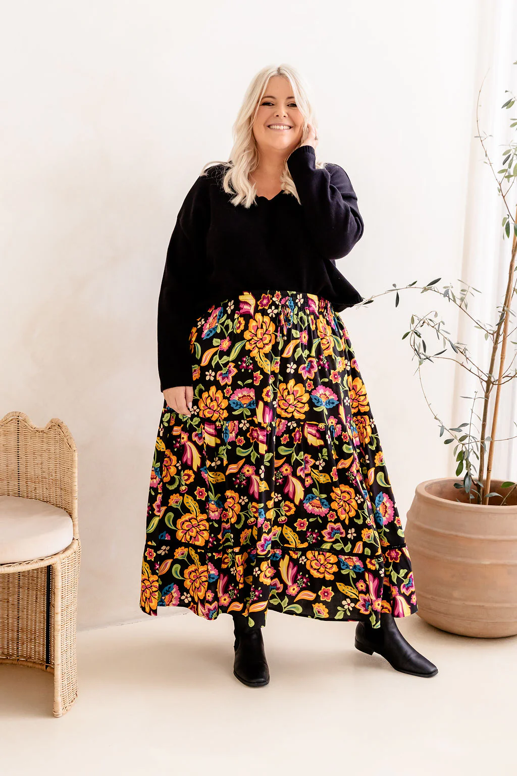 Heather Skirt in Boho Dreams - Image 5