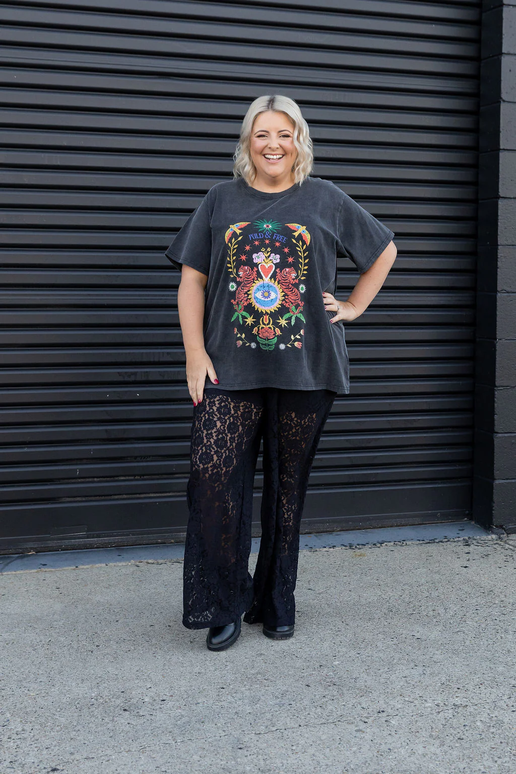 Honey Lace Pant in Black - Image 15