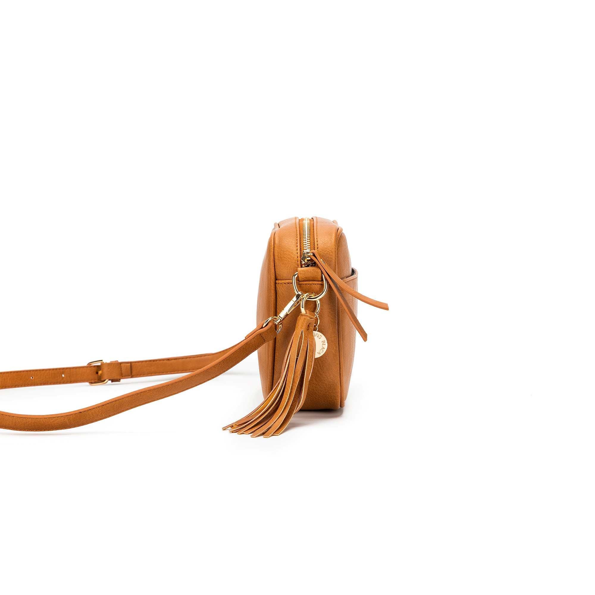 Indie Tan Crossbody Bag by Black Caviar - Image 6
