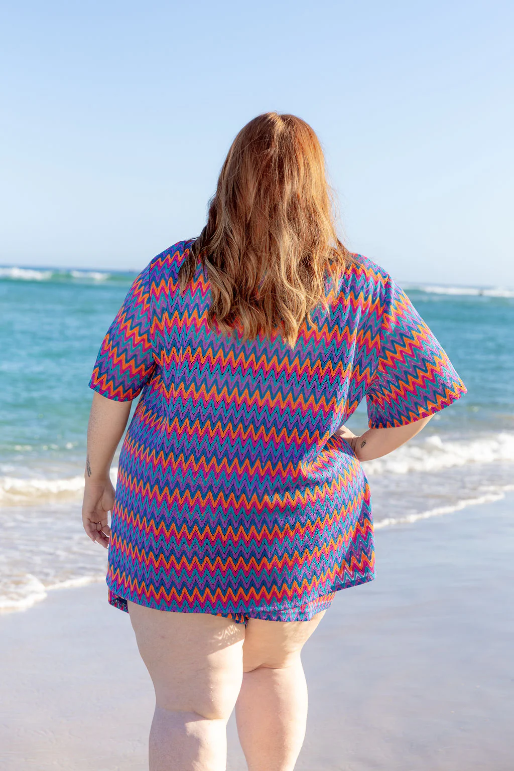 Indy Top in Chevron Rainbow - Image 19