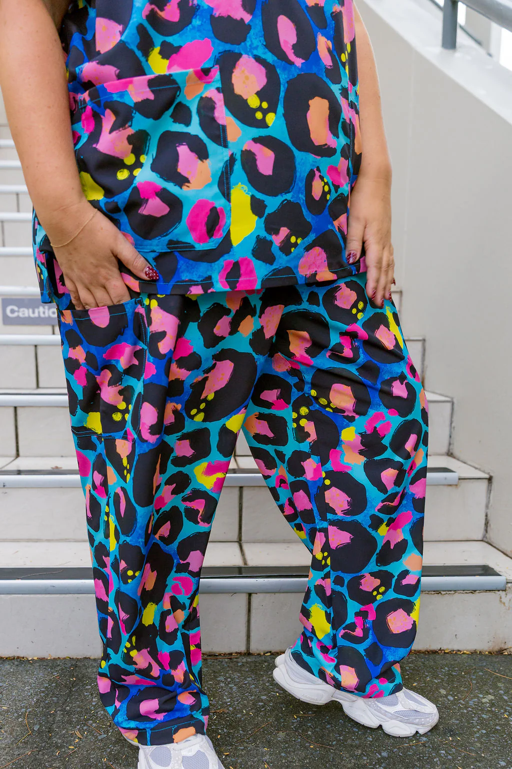 Jazz Scrubs in Kasey Leopard by Kasey Rainbow - Image 10