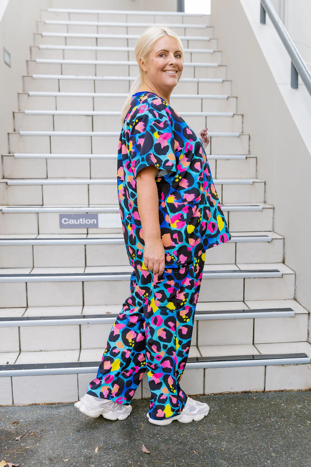 Jazz Scrubs in Kasey Leopard by Kasey Rainbow - Image 13
