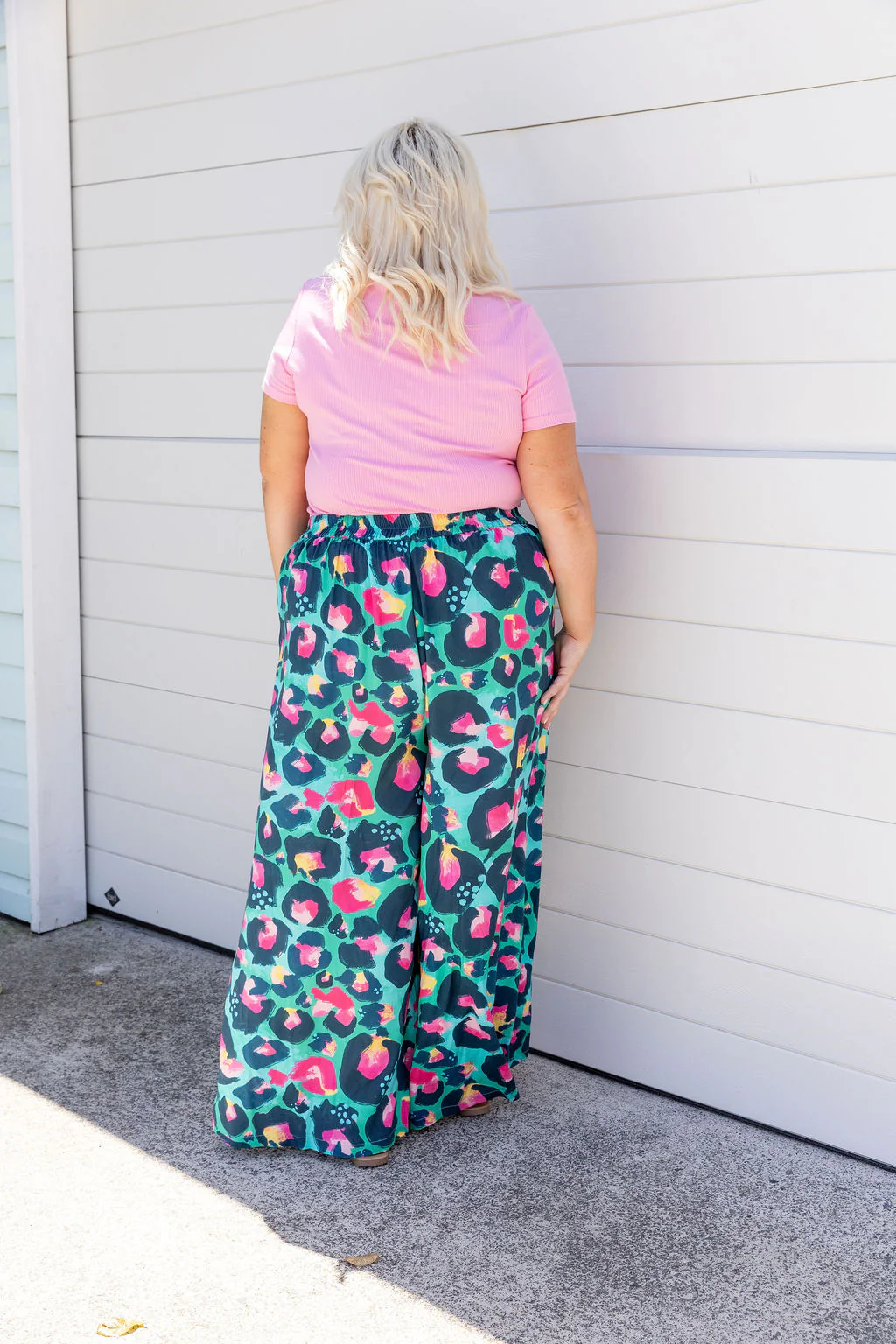 Larsa Pant in Green Leopard by Kasey Rainbow - Image 14