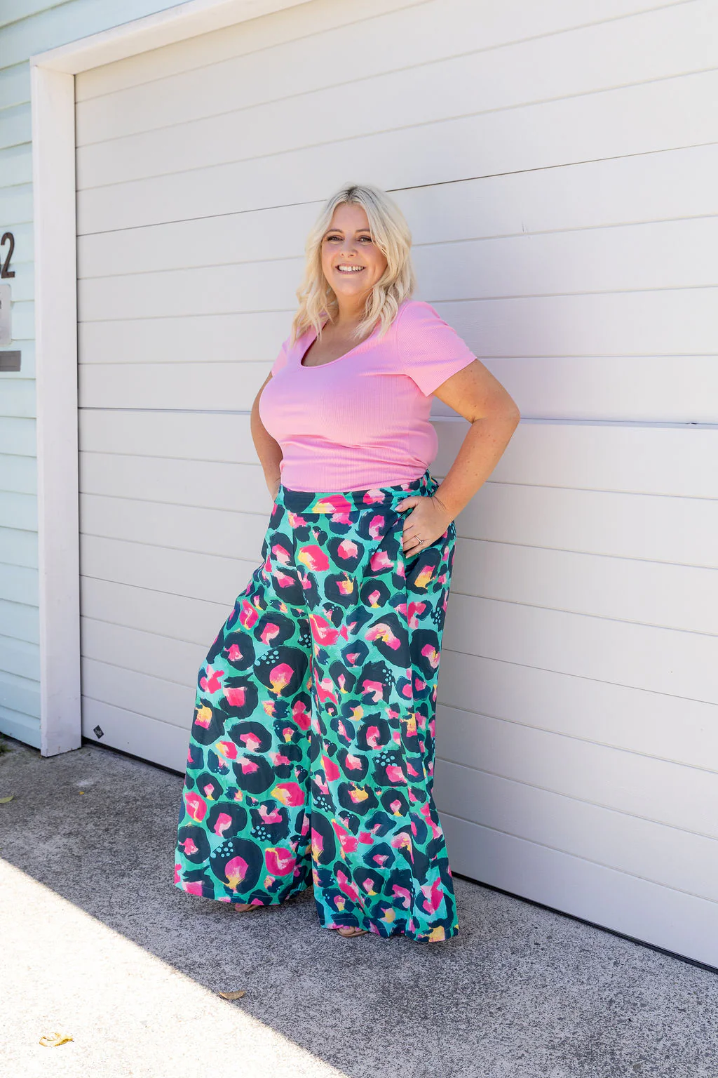 Larsa Pant in Green Leopard by Kasey Rainbow - Image 8