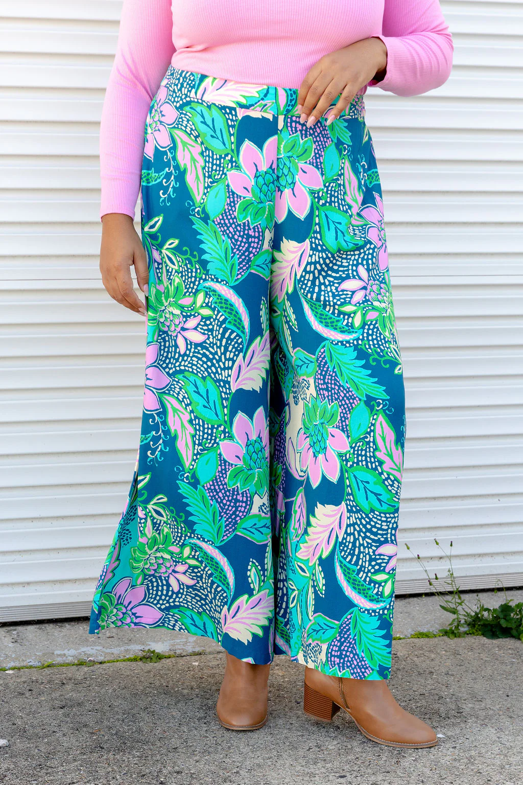 Larsa Pant in Kosum Pink - Image 3