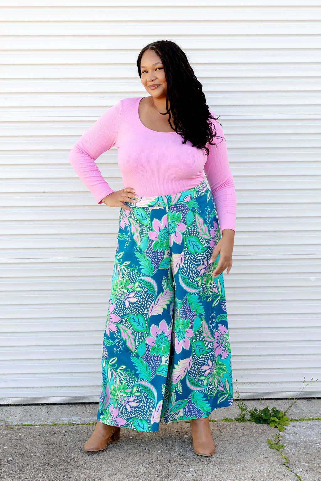Larsa Pant in Kosum Pink - Image 5