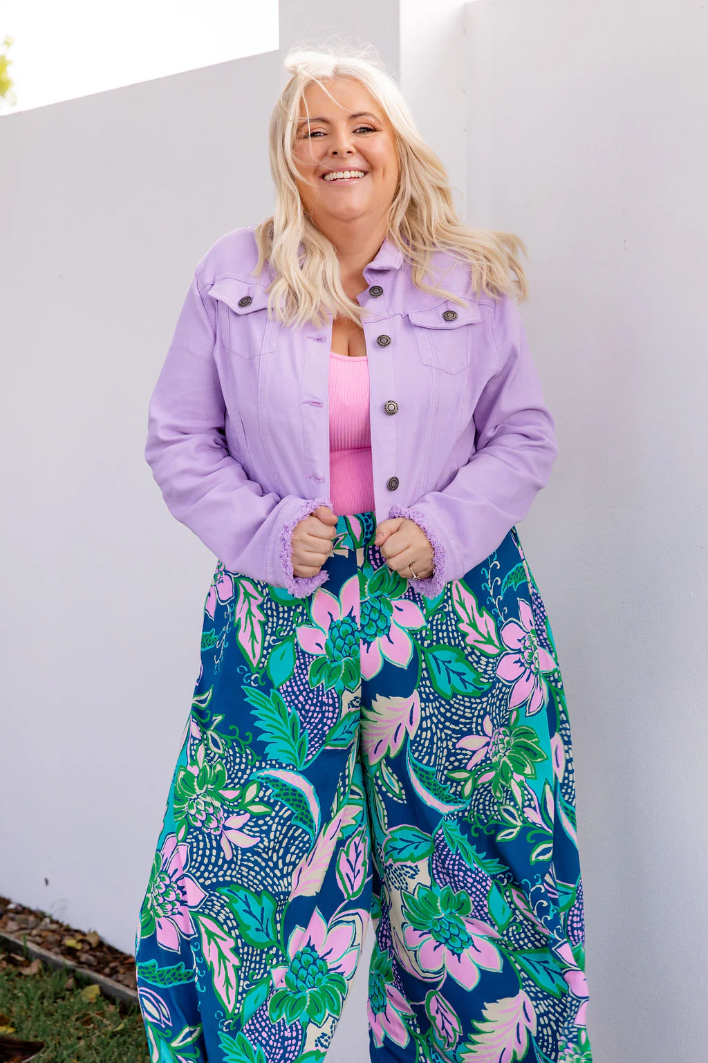 Larsa Pant in Kosum Pink - Image 8