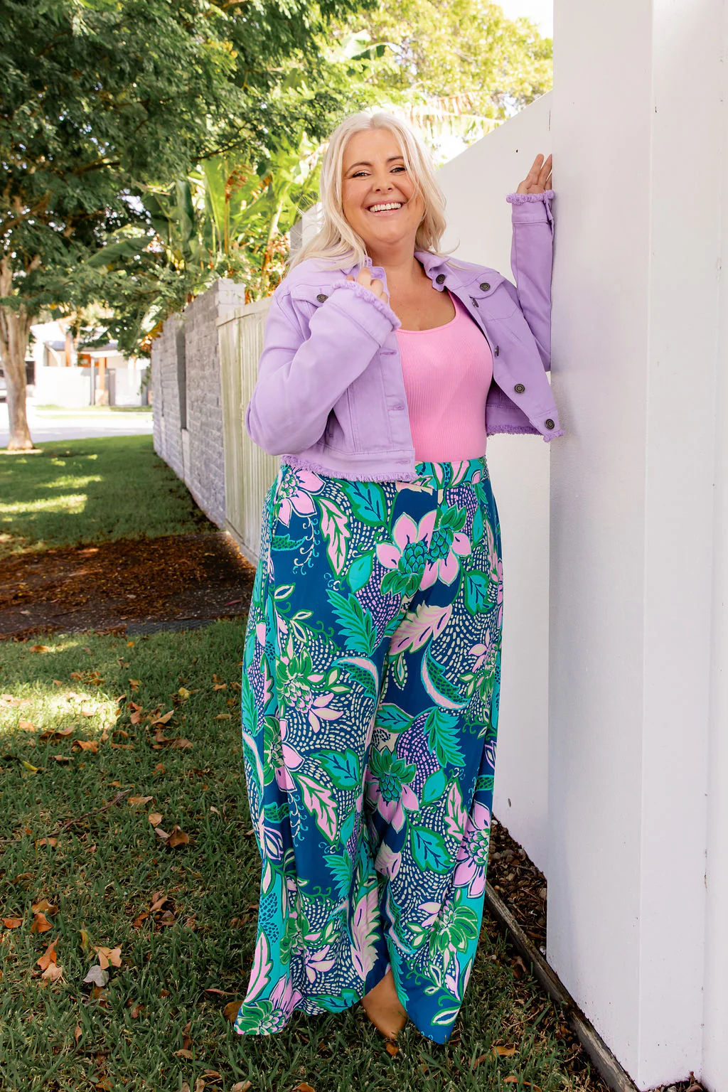 Larsa Pant in Kosum Pink - Image 9