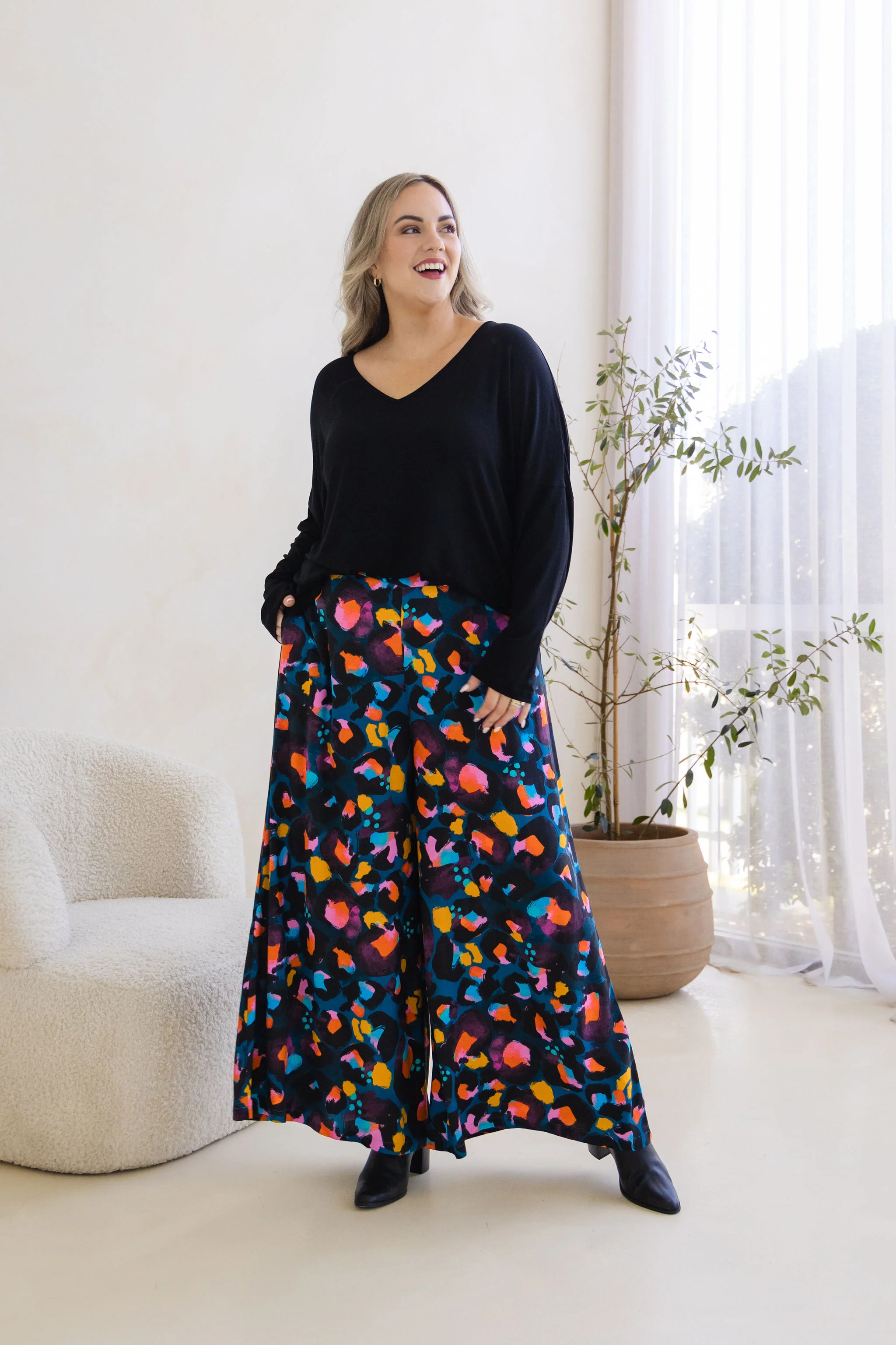 Larsa Pant in Verona by Kasey Rainbow - Image 8