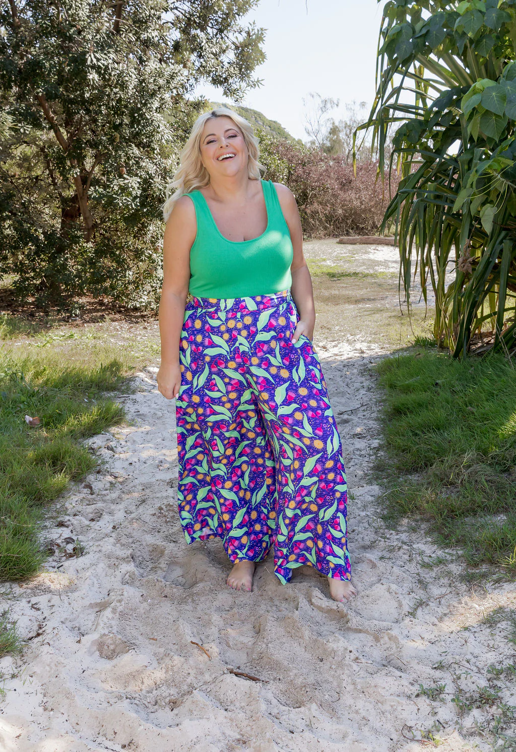 Larsa Pants in Gumnuts - Image 11