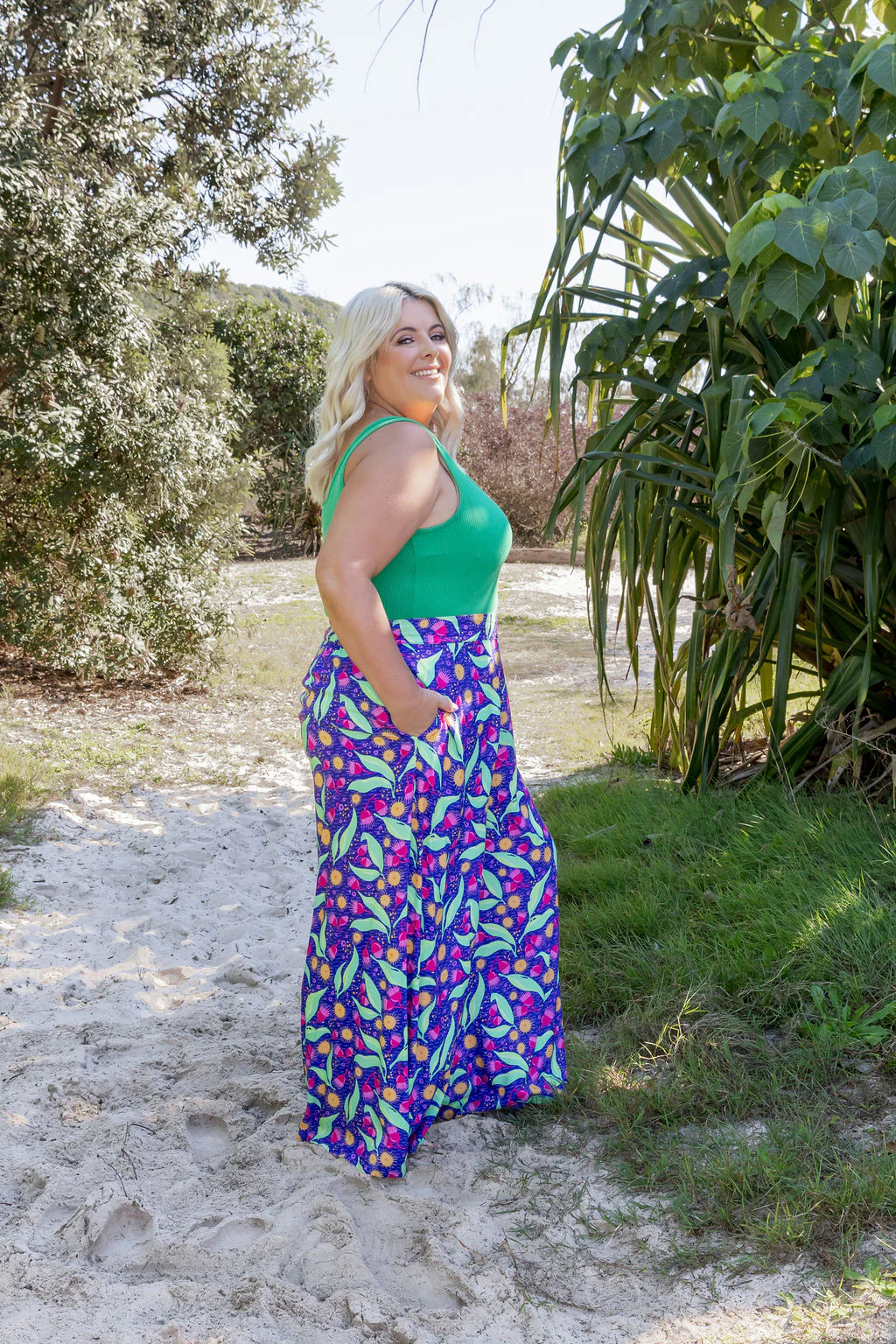 Larsa Pants in Gumnuts - Image 13
