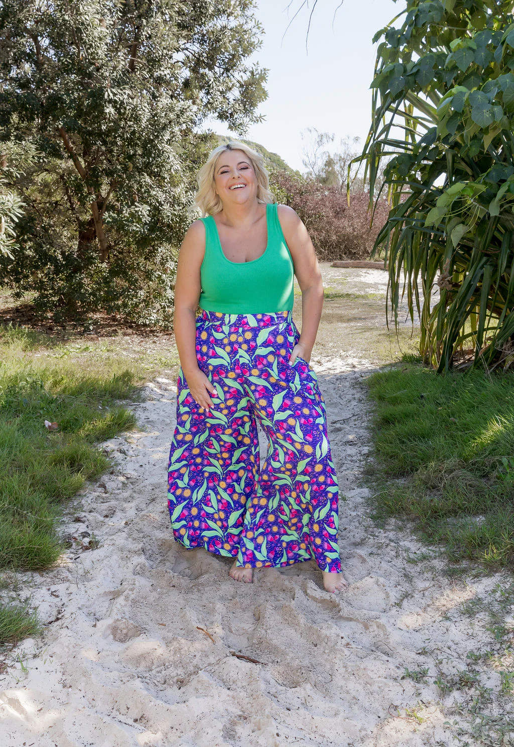 Larsa Pants in Gumnuts - Image 3