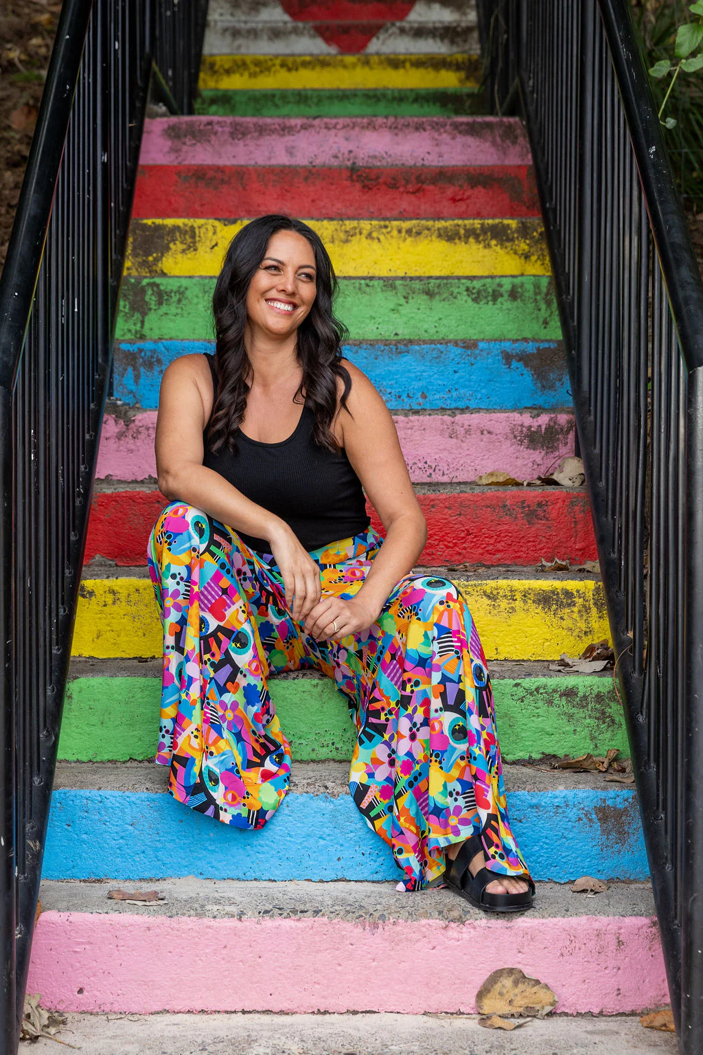 Larsa Pants in Iris by Kasey Rainbow - Image 9