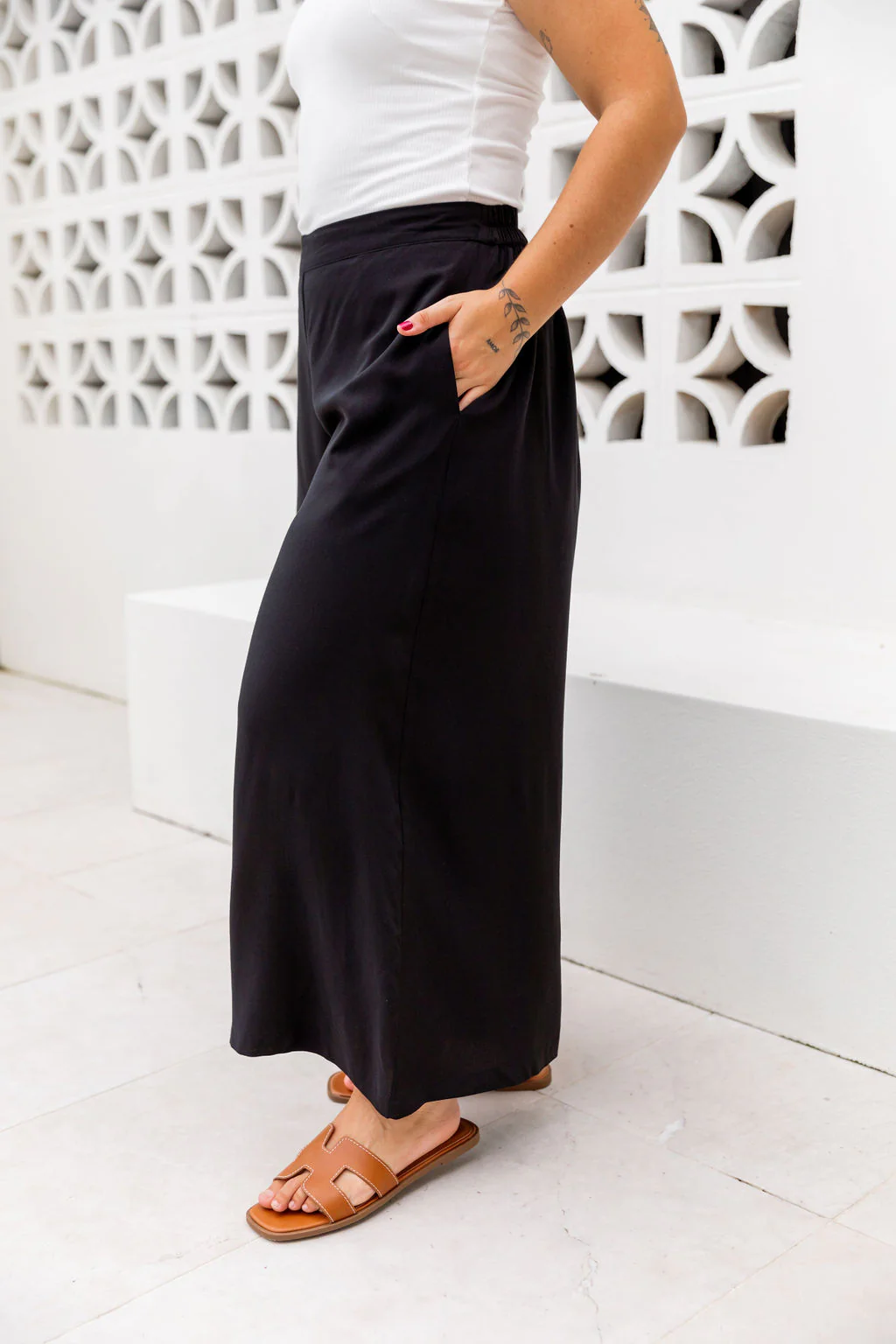 Larsa Pants - Petite in Black - Image 14