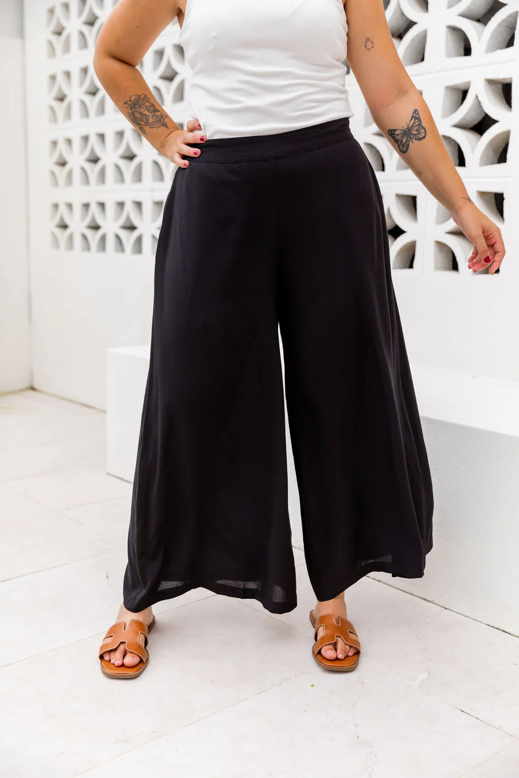 Larsa Pants - Petite in Black - Image 15