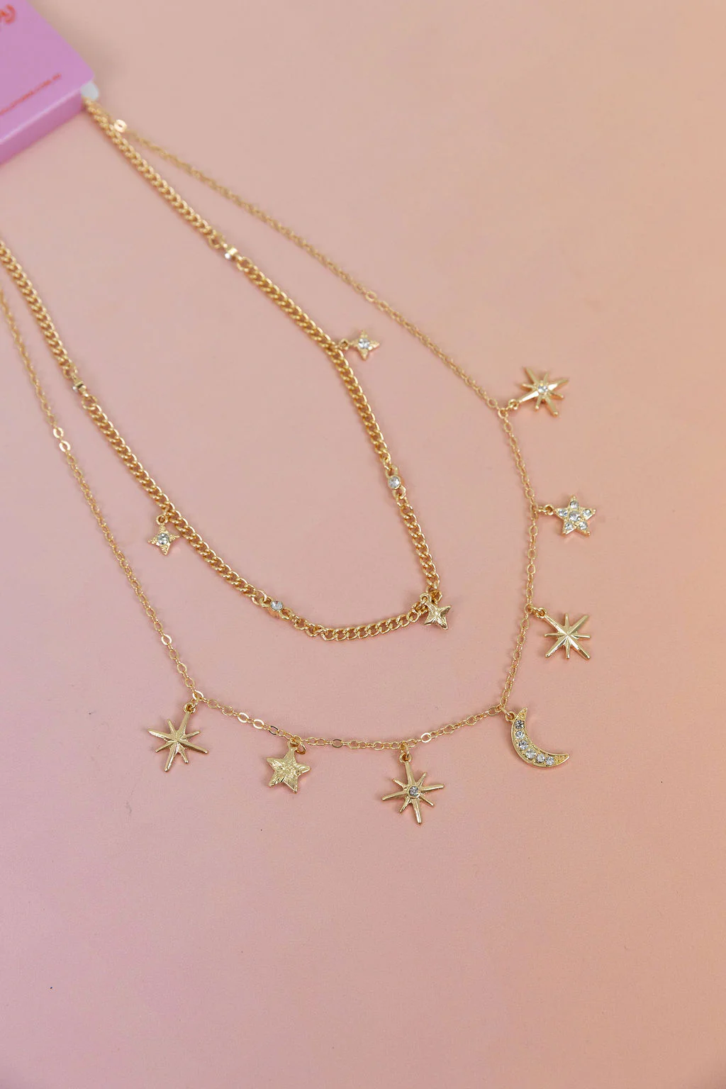 Layered Moon & Stars Necklace - Image 9