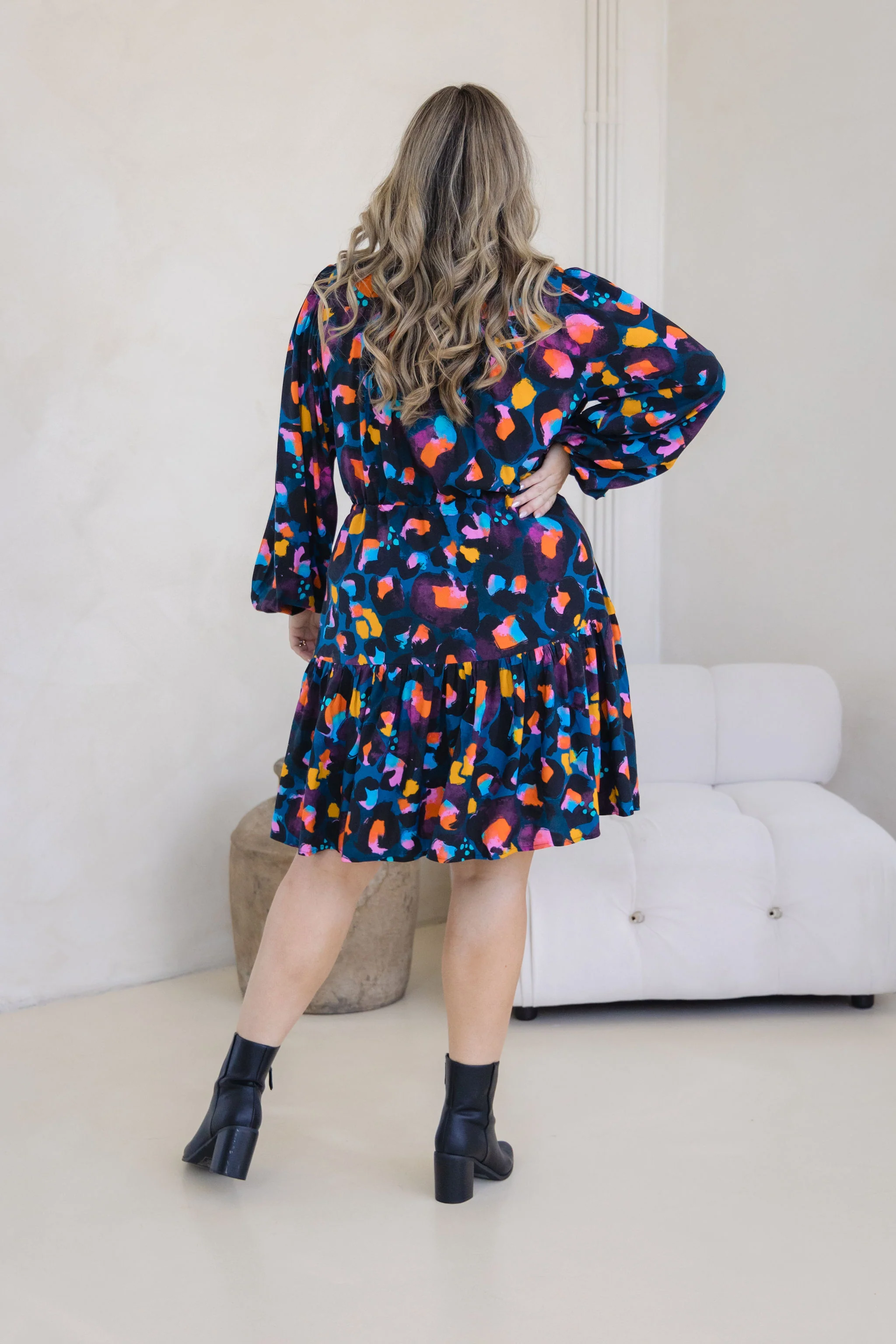 Long Sleeve Esmae Dress in Verona by Kasey Rainbow - Image 12