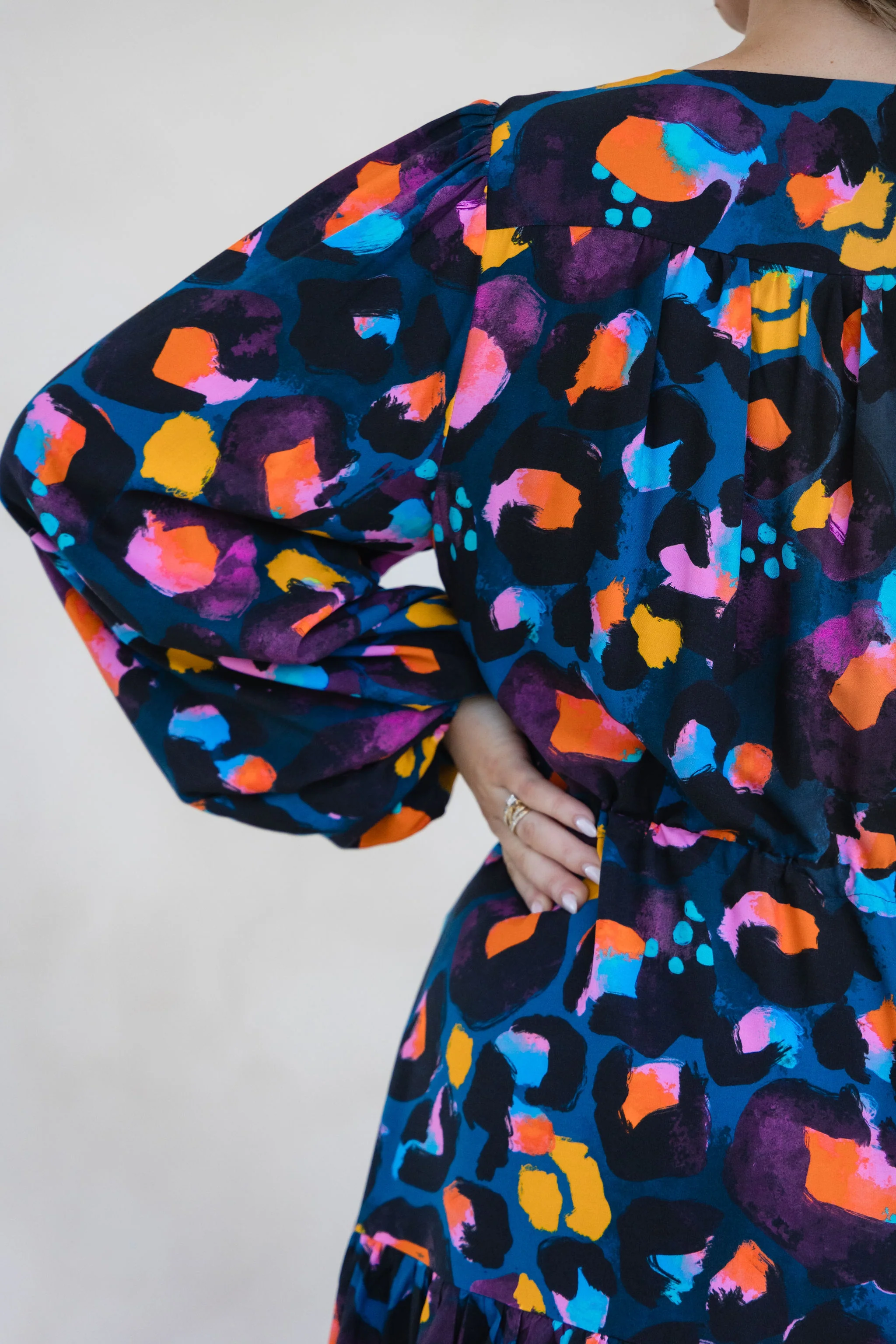 Long Sleeve Esmae Dress in Verona by Kasey Rainbow - Image 8